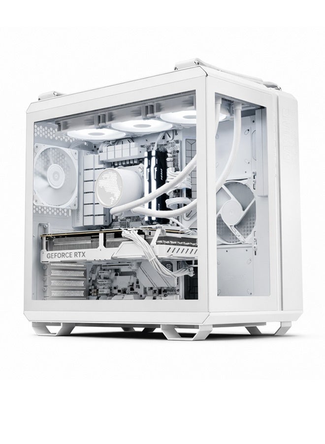 Game Sekret Spectre Gaming PC - Intel Core i9-14900K | GeForce RTX 5070Ti 16GB | 32GB DDR5 RAM-1TB NVMe SSD | 360mm w/LCD Liquid Cooler-Z790 MB-850W Gold PSU | WiFi-Bluetooth-Windows 11 Pro | Game Sekret Desktop Computer | 1 Year Warranty white - Image 1